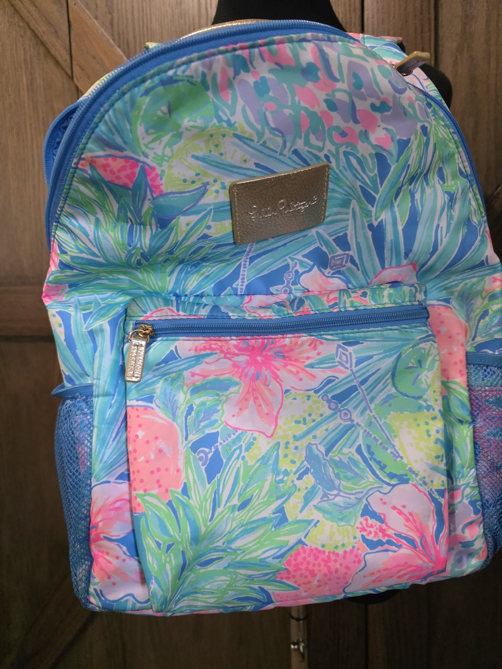 Lilly Pulitzer Tropical Floral Backpack - Picture 3 of 7